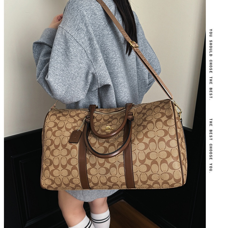 Weekender Bag Duffle - 모노그램 패턴의 대형 캔버스 소재 여행용