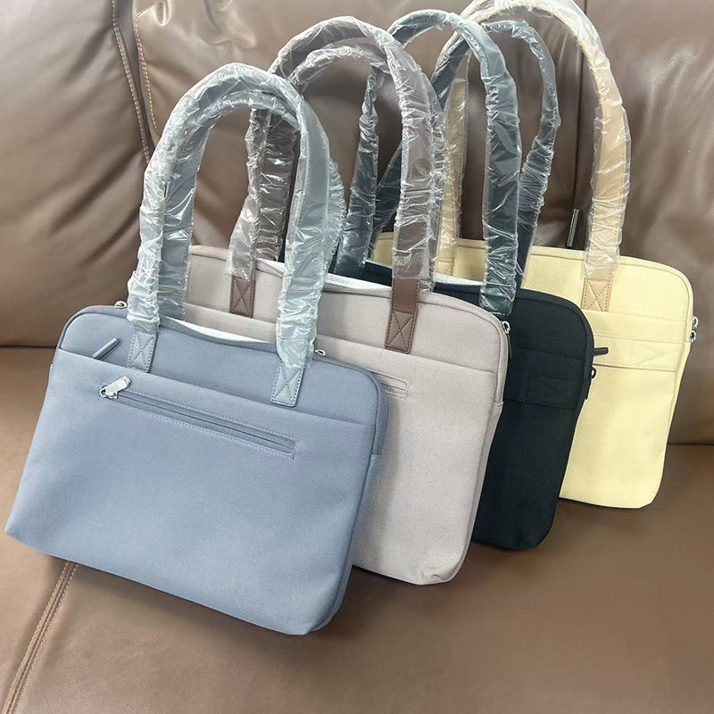 Luxury Bags Korea - 여성용 고급 노트북 토트백 충격 방지