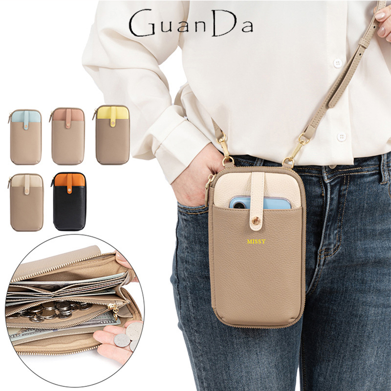 Luxury Bags Name For Women - 여성용 진짜 가죽 대용량 크로스 바디