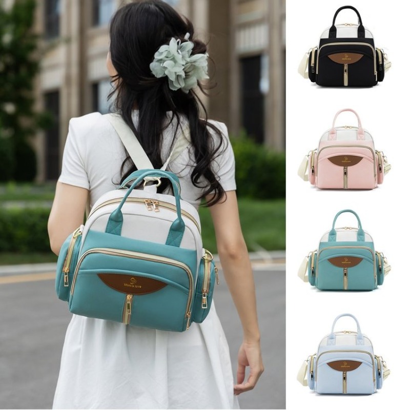 Luxury Bags Paris - 럭셔리 쇼퍼 솔리드 컬러 기저귀 가방