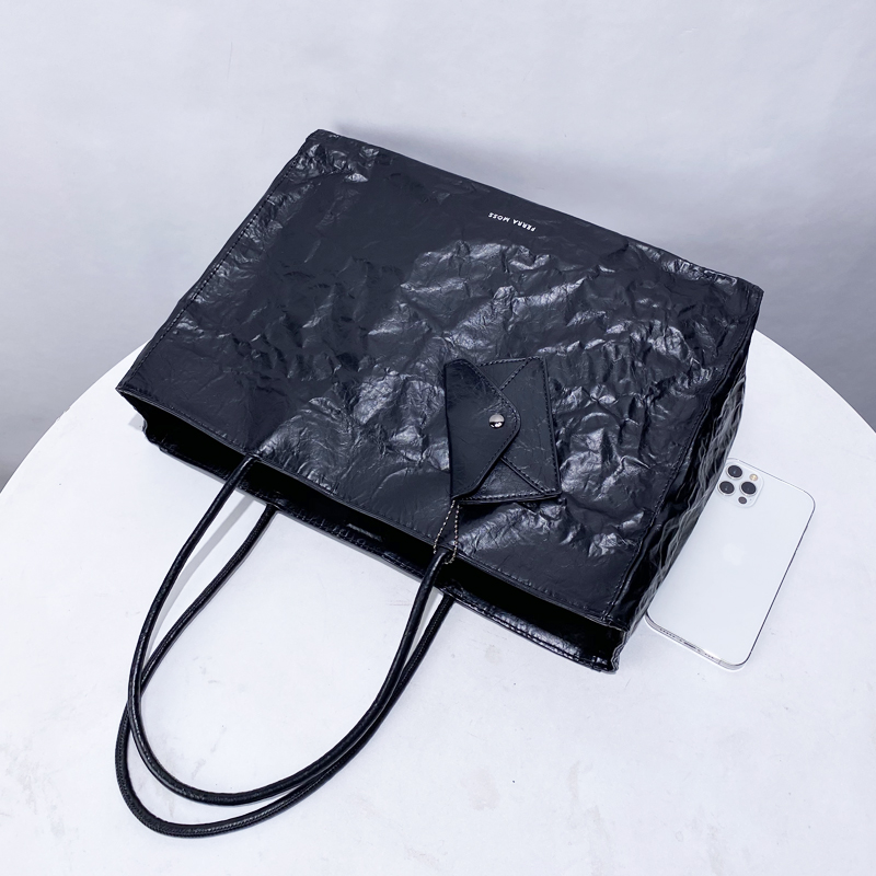 여성을위한 한국 캐주얼 크래프트 종이 토트 백 럭셔리  - Luxury Bags Korea 리뷰 및 가격