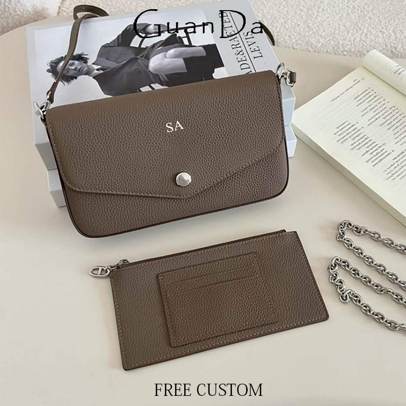 럭셔리 여성용 진짜 가죽 숄더백 맞춤 이름 여행 파티  - Luxury Bags Name For Women 리뷰 및 가격