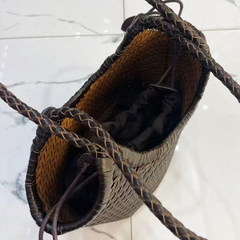 여성을위한 손으로 짠 정품 가죽 소형 토트 백 럭셔리  - Luxury Bags Vintage 리뷰 및 가격