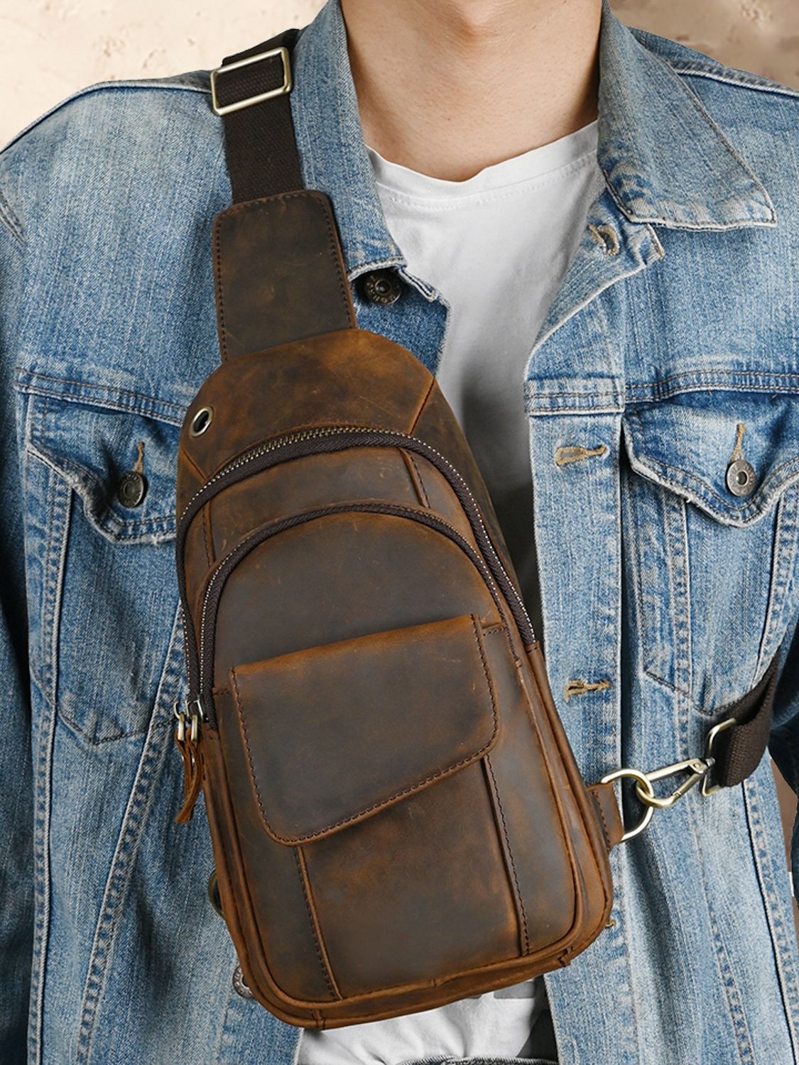 디자이너 럭셔리 다기능 남성 가슴 가방 대용량 야외 남 - Luxury Bags Vintage 리뷰 및 가격