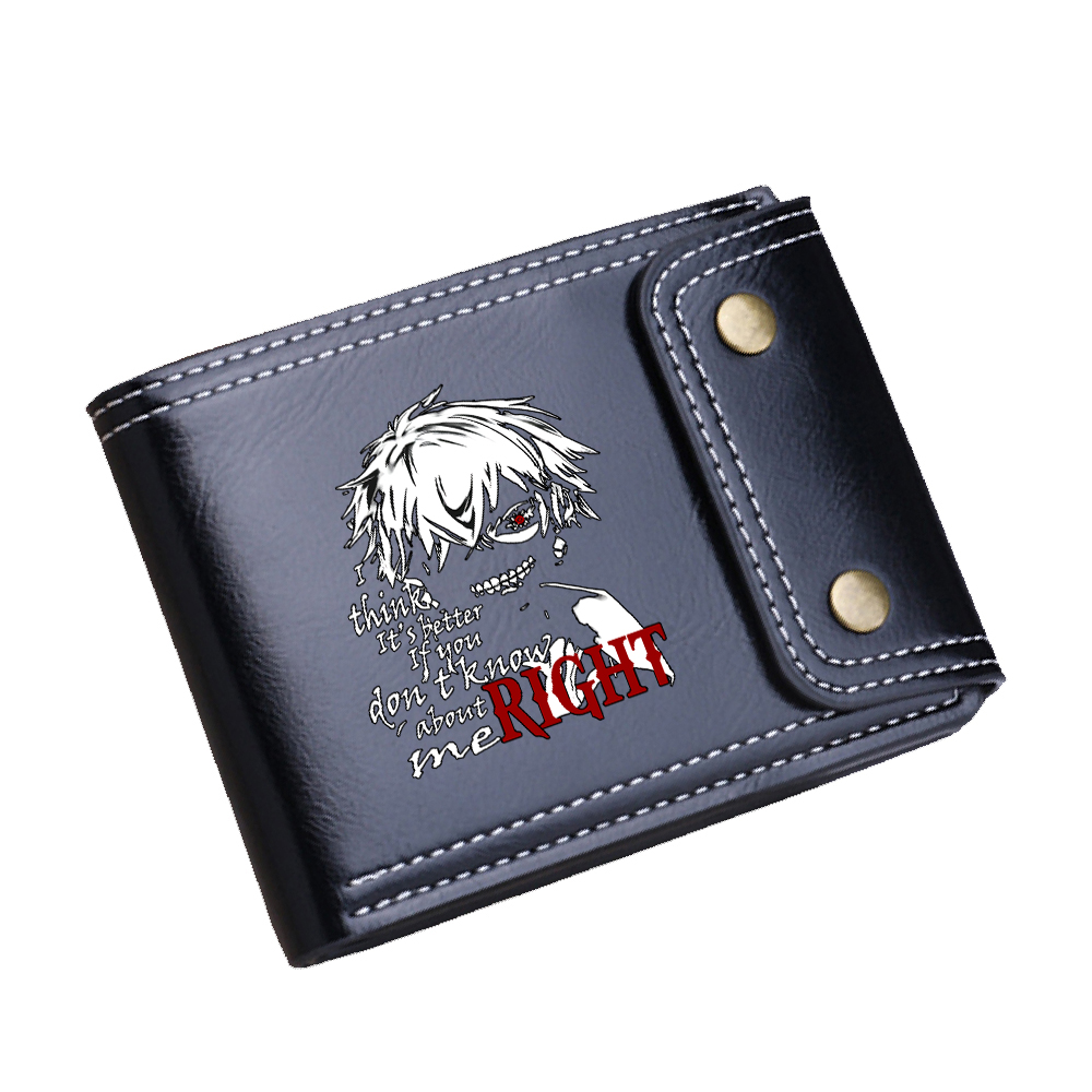 애니메이션 도쿄 구울 럭셔리 숏 월렛 ID 카드 홀더  - Luxury Bags Tokyo 리뷰 및 가격