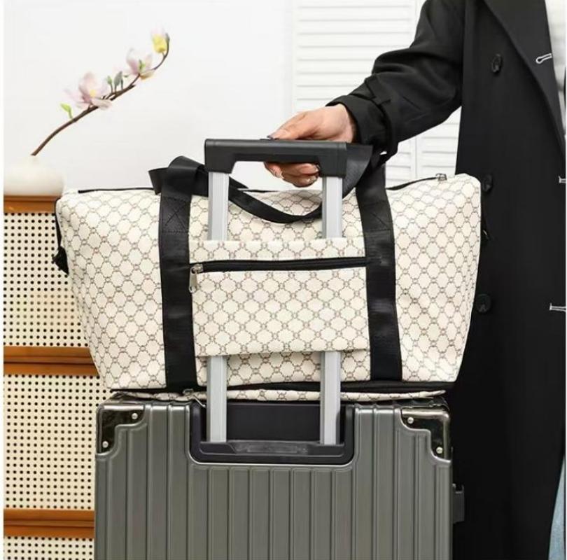 여행용 짐 가방, 대용량, 확장 가능, PU 가죽 소재 - Weekender Bag Duffle 리뷰 및 가격