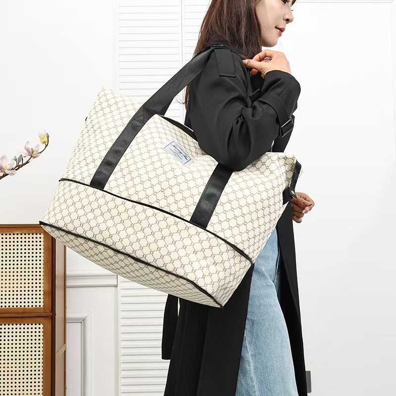 여행용 짐 가방, 대용량, 확장 가능, PU 가죽 소재 - Weekender Bag Duffle 리뷰 및 가격