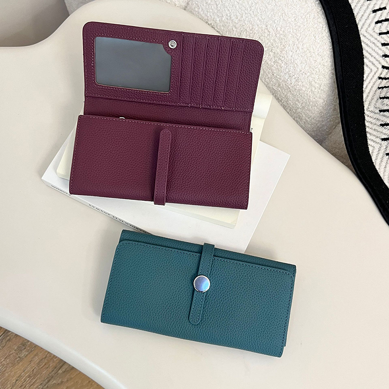 Woamn 고급 소가죽 롱 지갑 맞춤 이름 대용량 카드 - Luxury Bags Name For Women 리뷰 및 가격