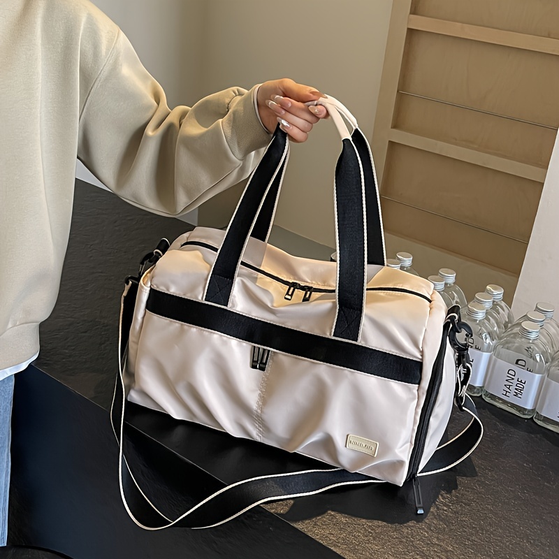 트롤리 슬리브 여행용 더플백 대용량 건식 및 습식 분리 - Weekender Bag Duffle 리뷰 및 가격