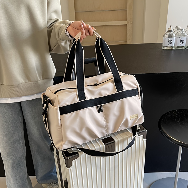 트롤리 슬리브 여행용 더플백 대용량 건식 및 습식 분리 - Weekender Bag Duffle 리뷰 및 가격