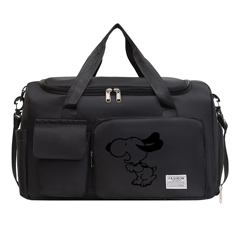 스누피 만화 프린트 운동용 더플백(신발 수납공간 포함) - Weekender Bag Duffle 리뷰 및 가격