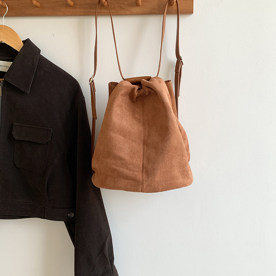 여성용 인조 스웨이드 토트 버킷백, 럭셔리 디자이너 핸 - Luxury Bags Korea 리뷰 및 가격