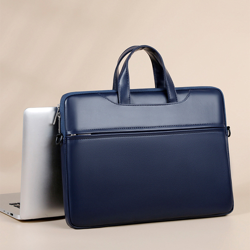 남자를위한 비즈니스 서류 가방 PU 가죽 대용량 Ofi - Luxury Bags Name For Women 리뷰 및 가격
