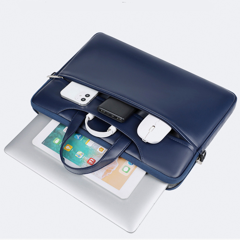 남자를위한 비즈니스 서류 가방 PU 가죽 대용량 Ofi - Luxury Bags Name For Women 리뷰 및 가격